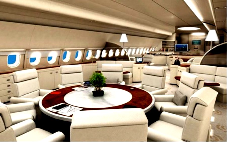 Airbus a340 Алишера Усманова