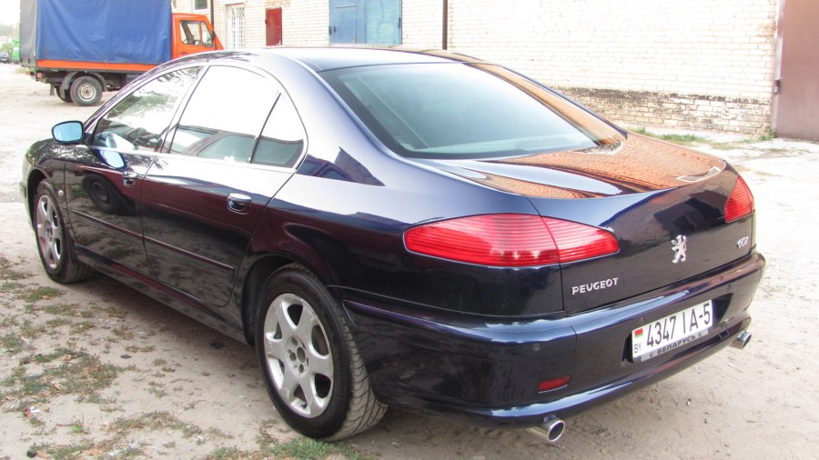 Peugeot 607 тюнинг фар