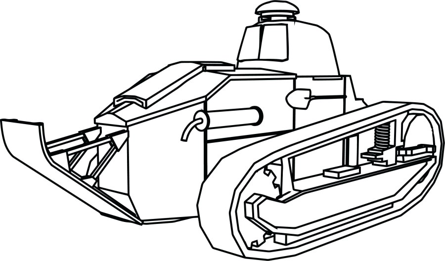Раскраски танки кв 44