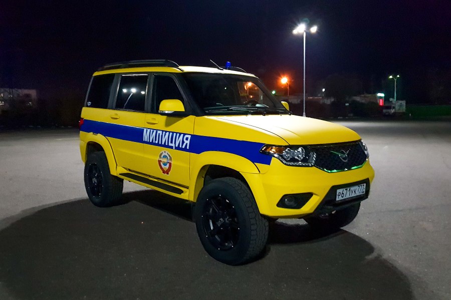 УАЗ Патриот полиция Украины