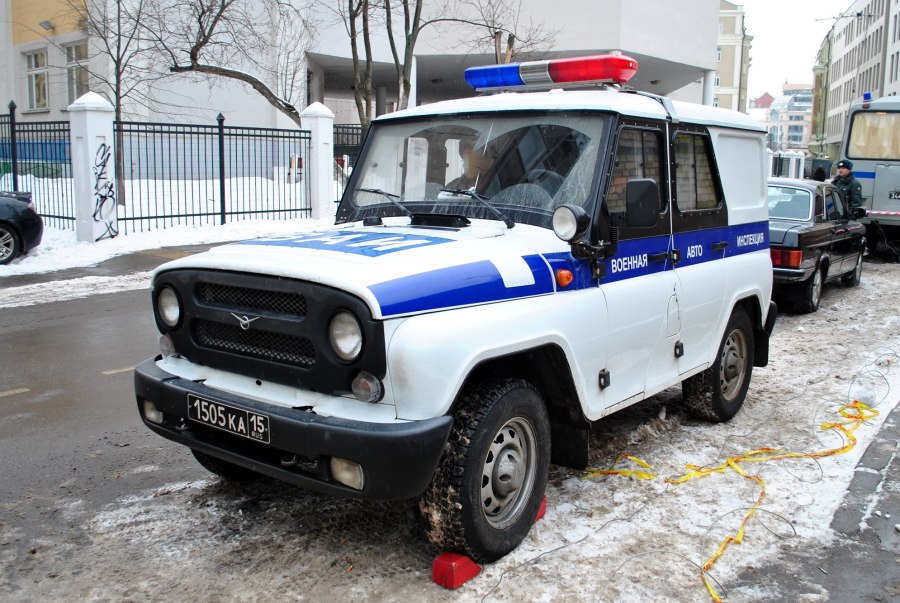 Белый УАЗ Патриот ППС
