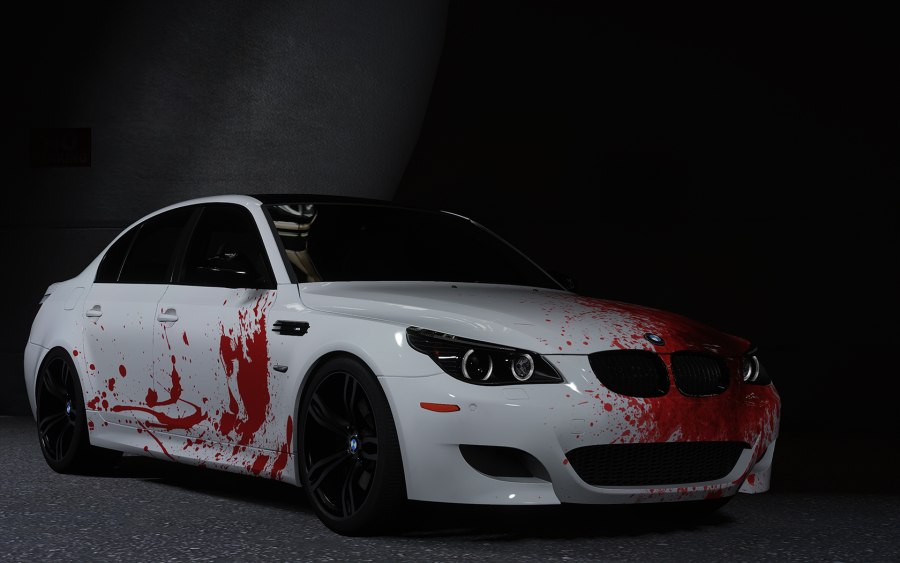 BMW 5 e60 бункер