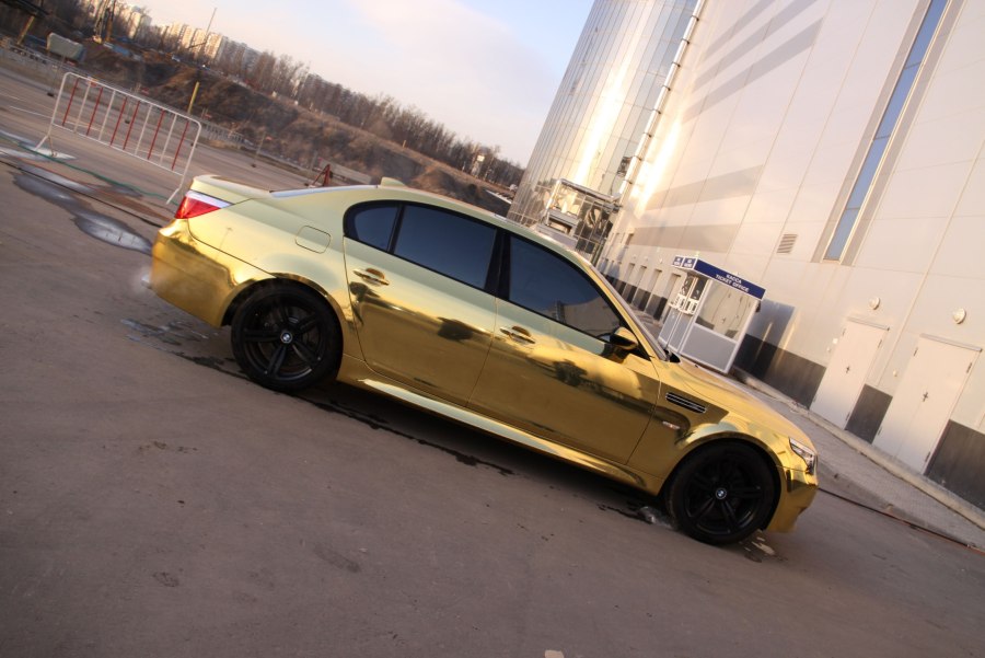 M5 e60 серый матовый