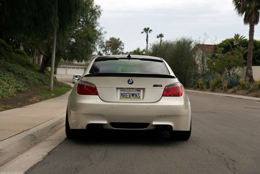 BMW e60 фиолетовая