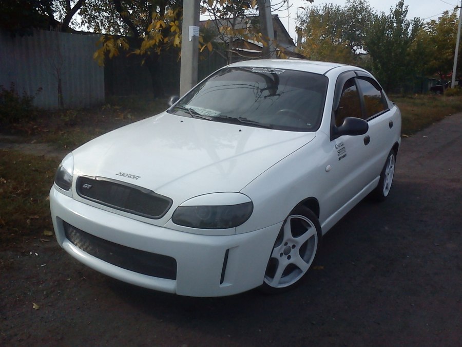 Обвесы на Chevrolet lanos 2008