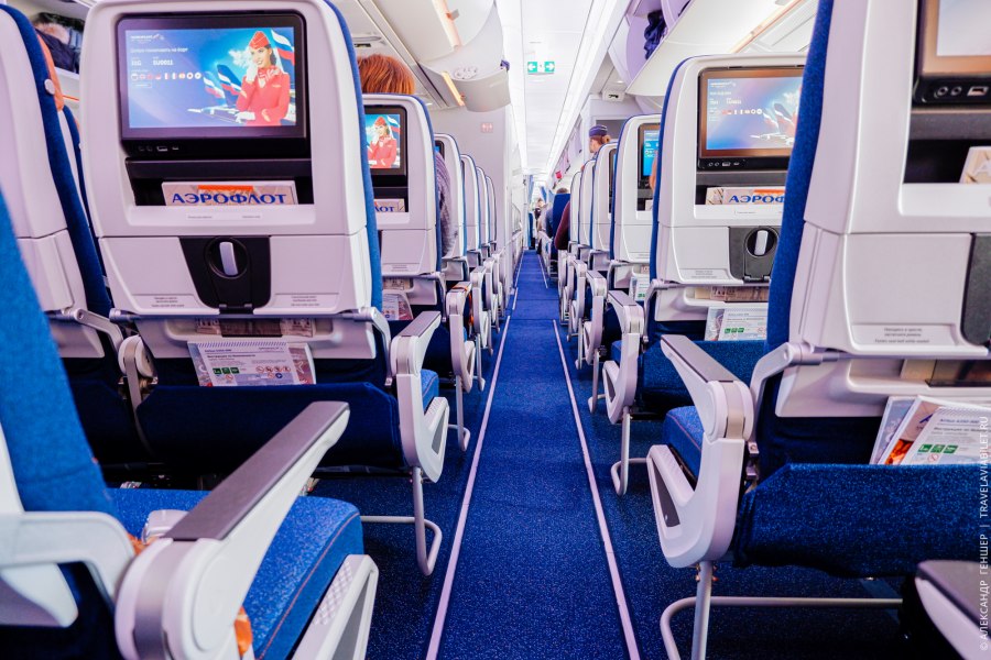 Airbus a350-900 Аэрофлот салон