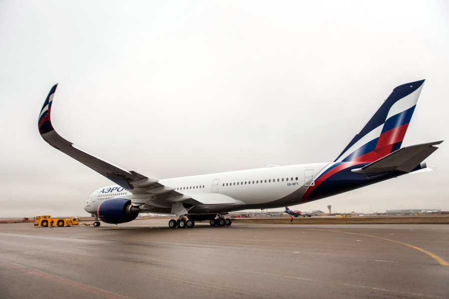 Airbus a350 Аэрофлот внутри