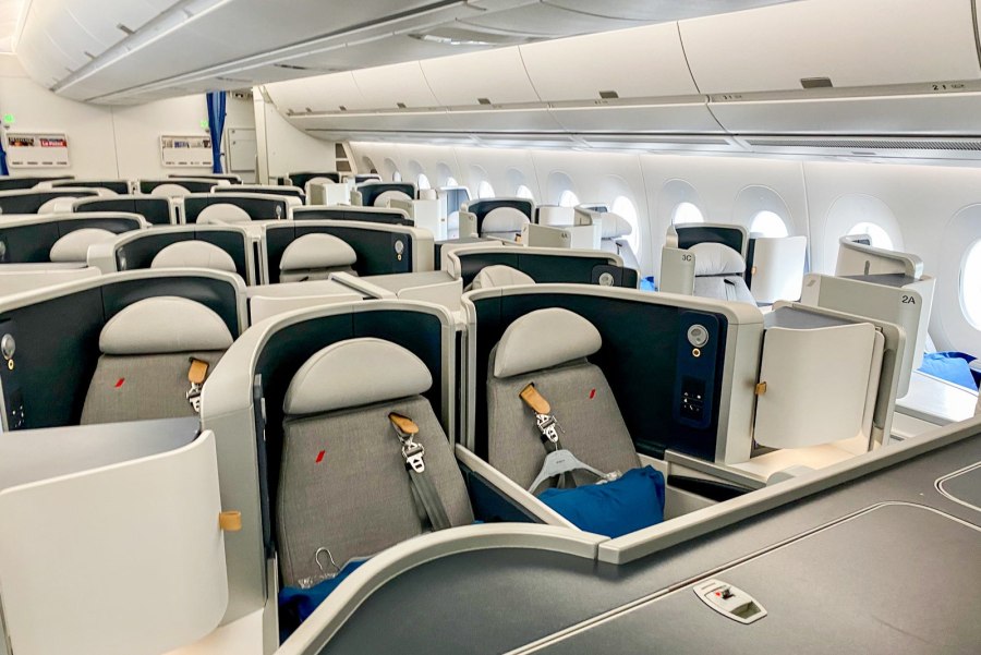 Airbus a350 XWB салон