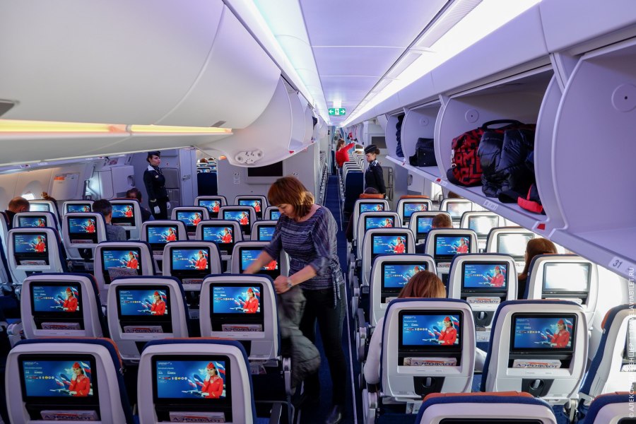 Аэрофлот а350-900 комфорт