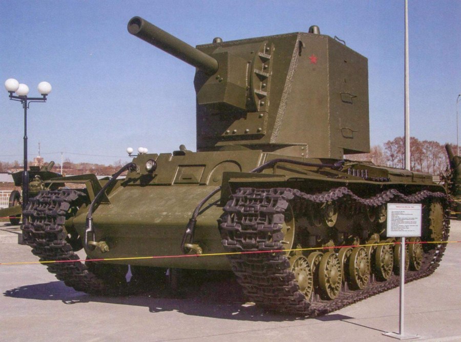 Танк кв-2 с башней МТ-2
