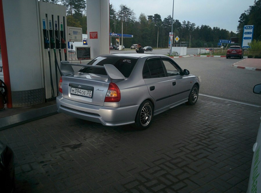 Hyundai Accent 2 обвесы
