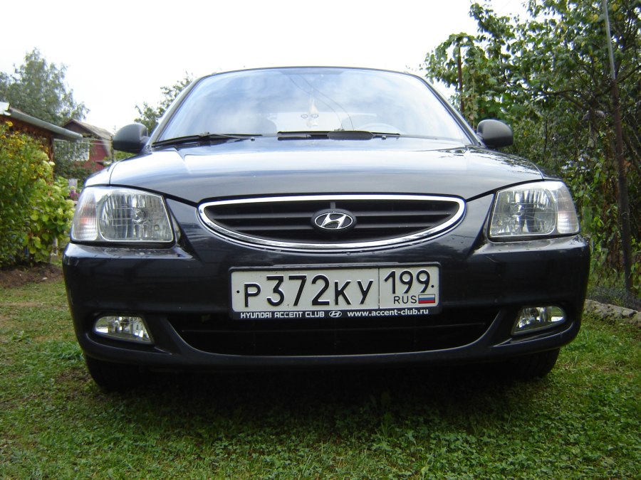 Противотуманки Hyundai Accent 2008