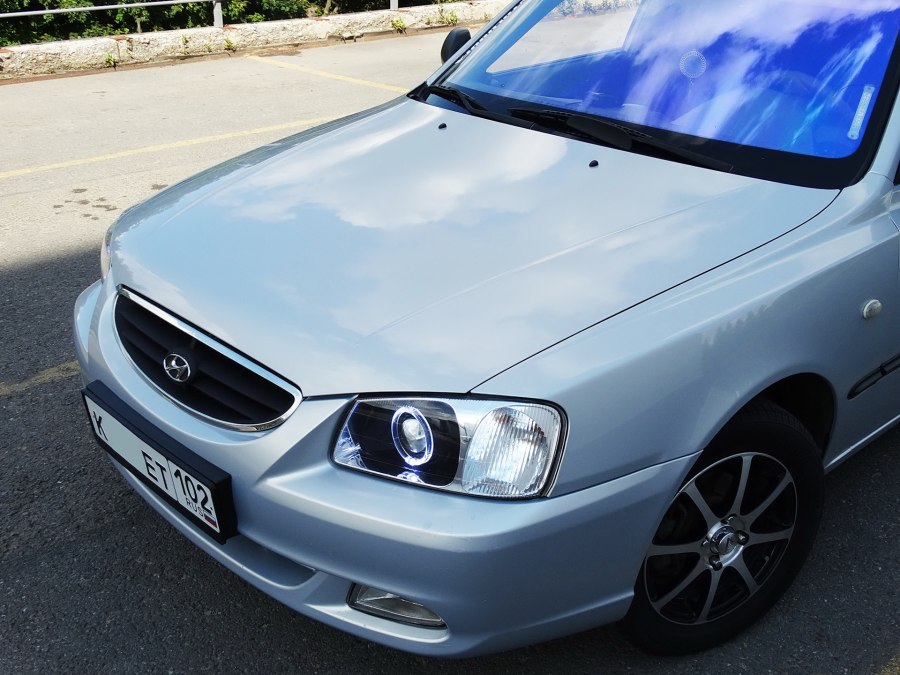 Hyundai Accent 2008 тюнинг