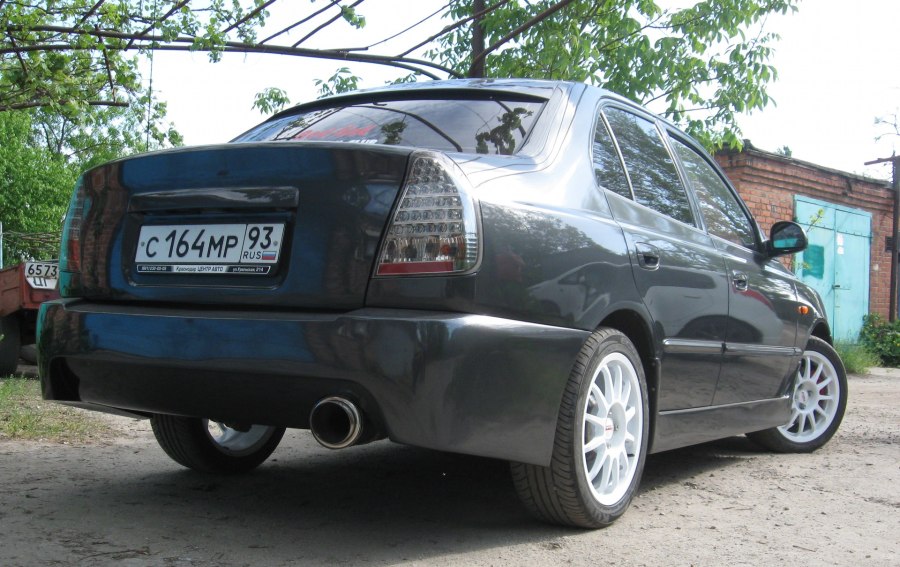 Hyundai Accent 2007 тюнинг