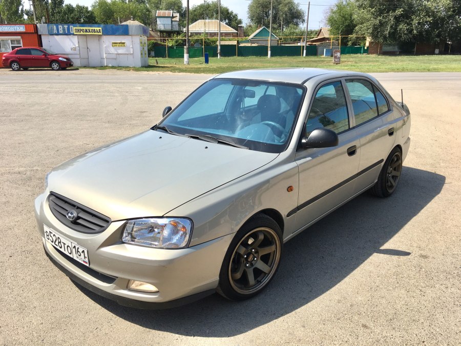 Accent Hyundai 2002 литье