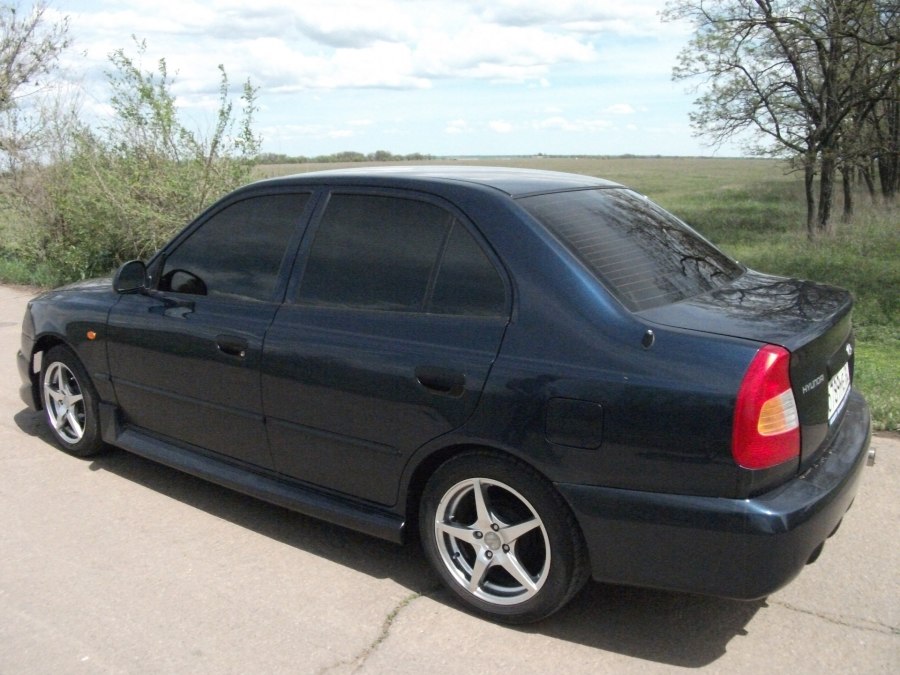 Hyundai Accent 2007 тюнинг