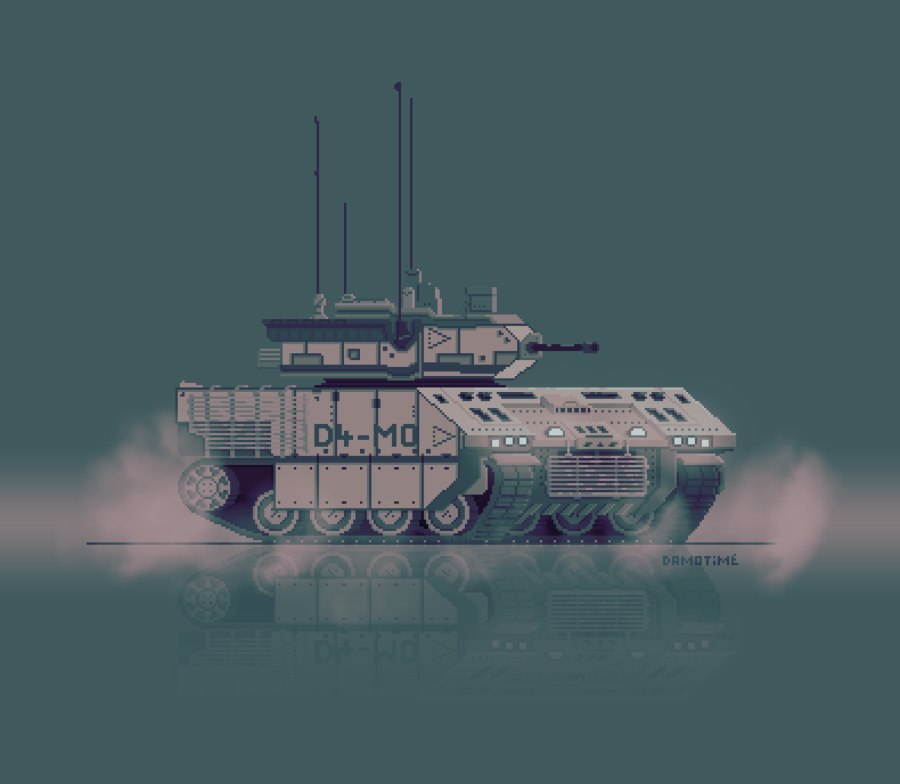 Пиксельная Военная техника