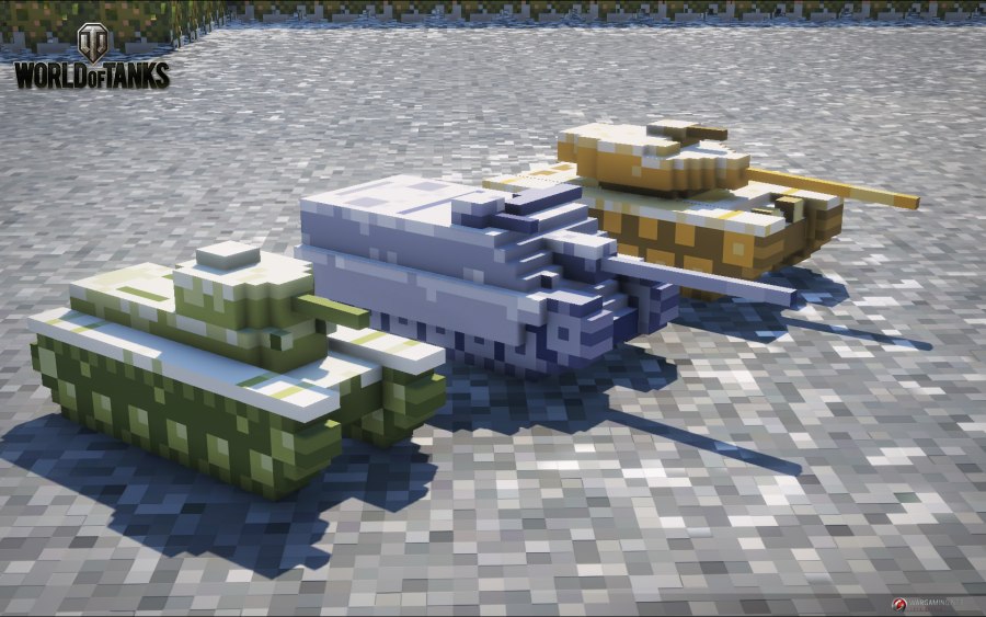 Low Poly Tank Concept Art