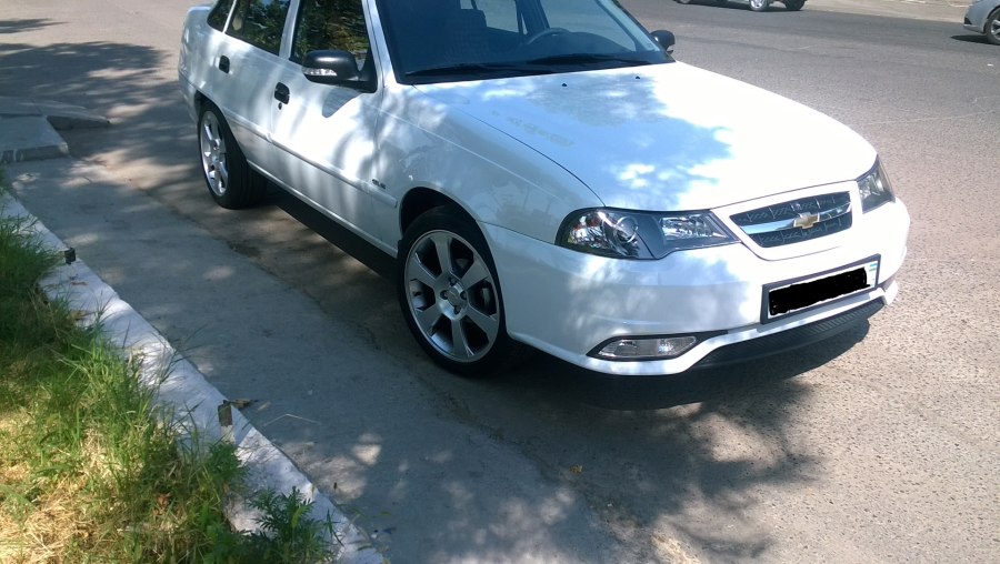 Daewoo Nexia 2 2008 Tuning белый