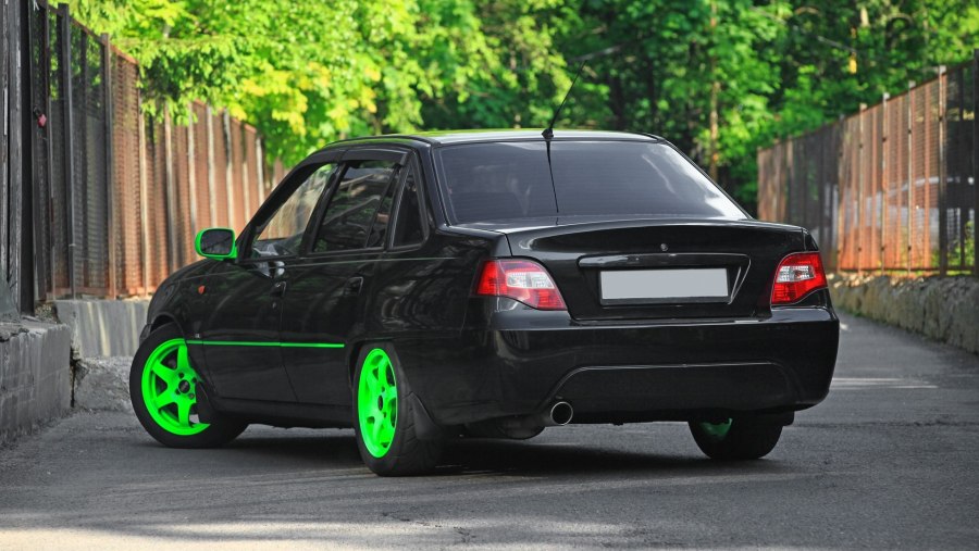 Daewoo Nexia n150 бордовый