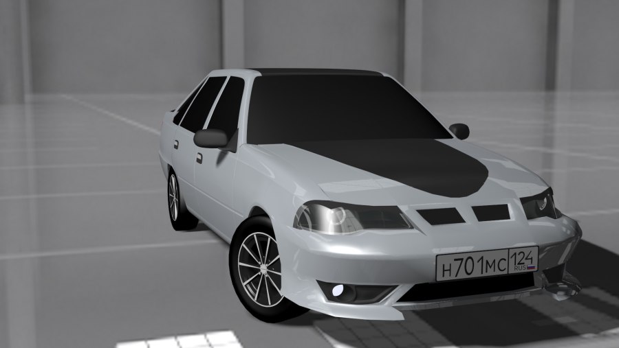 Daewoo Nexia черная