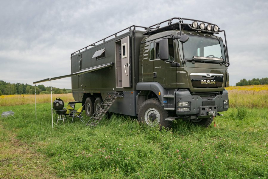 Man 8x8 автодом