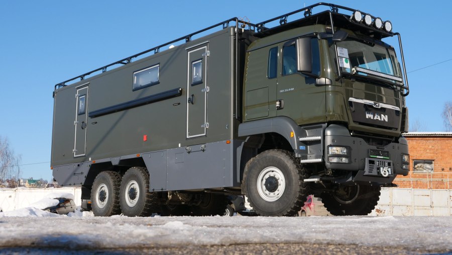 Автодом из man 6x6