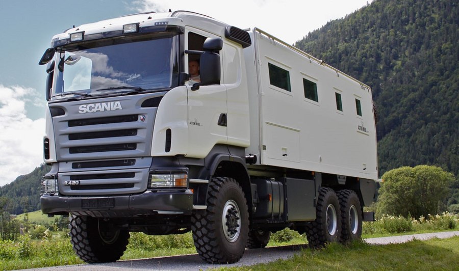 Man 8x8 автодом