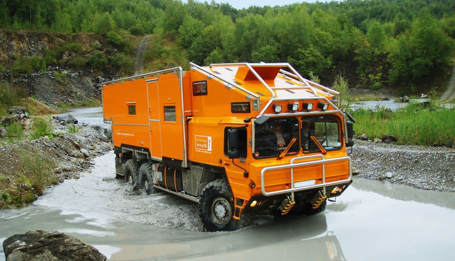 Man 6x6 военный тягач