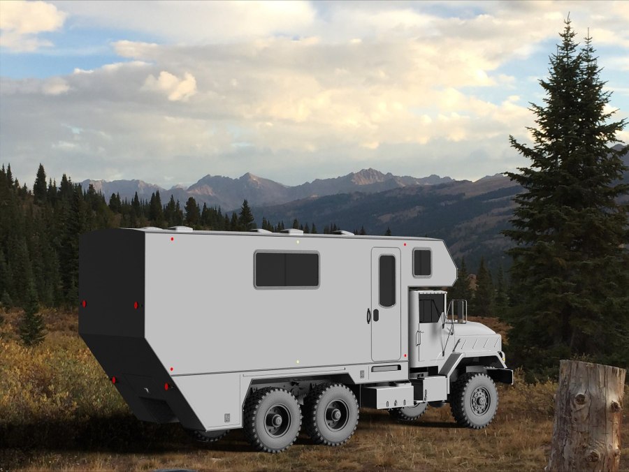 КАМАЗ 8x8 автодом