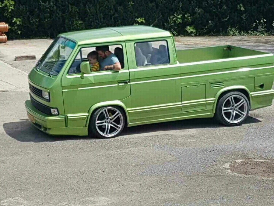 Volkswagen Transporter t3 серый