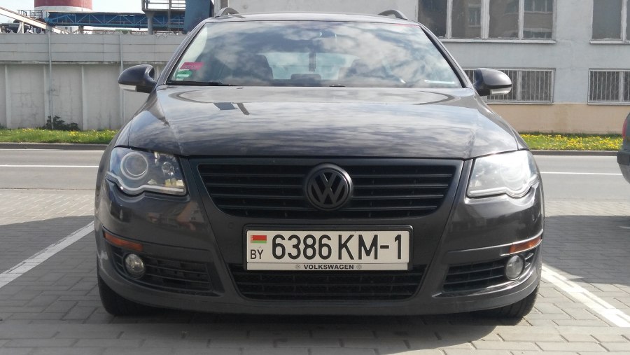 VW Passat b6 черный