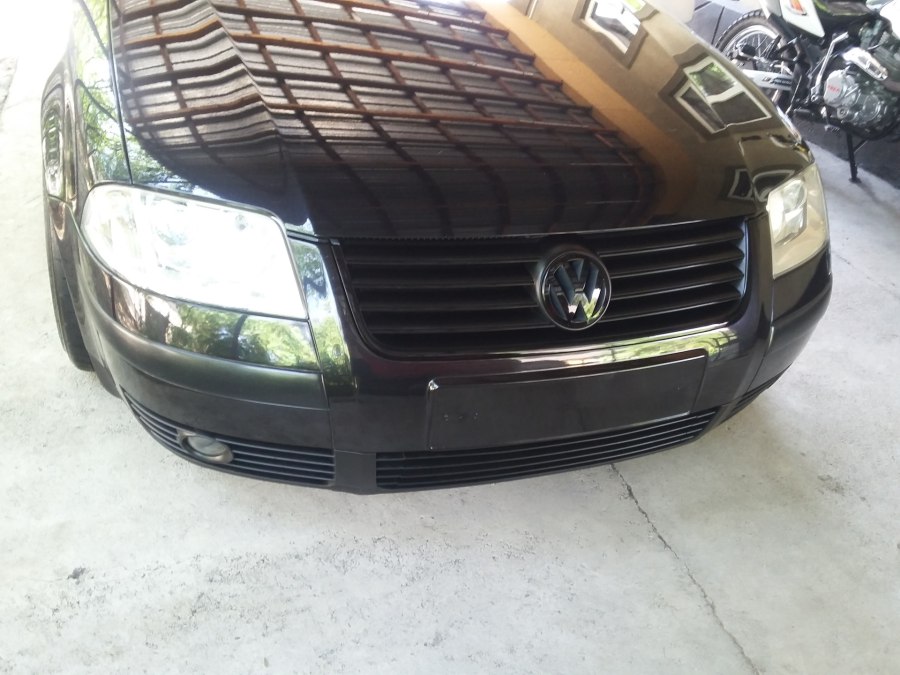 Passat b6 в пленке черный