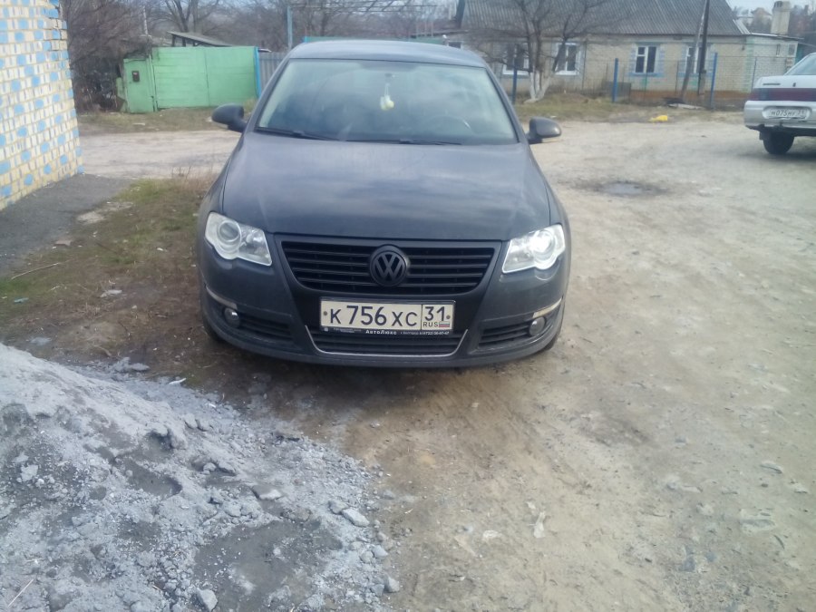 VW Passat b7 черный