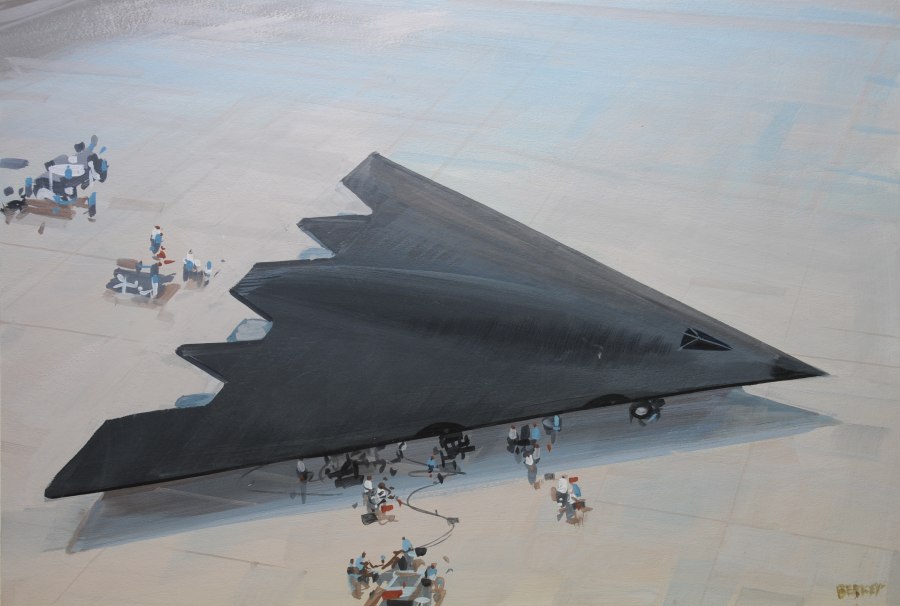 Tr-3b Black Manta самолет