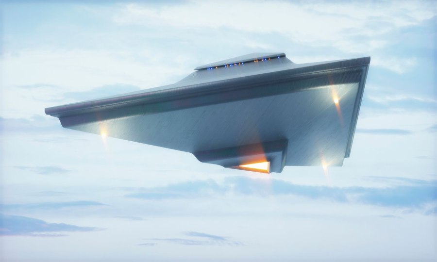 Секретный самолет США tr-3b