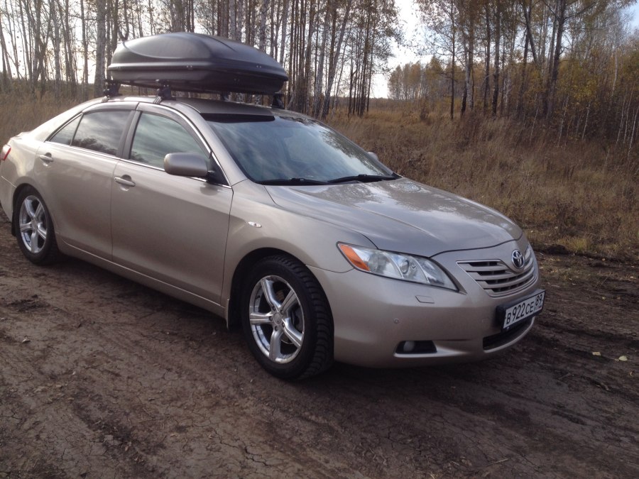 Toyota Camry 40 багажник на крышу