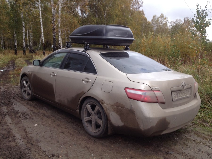 Toyota Camry 40 багажник на крышу