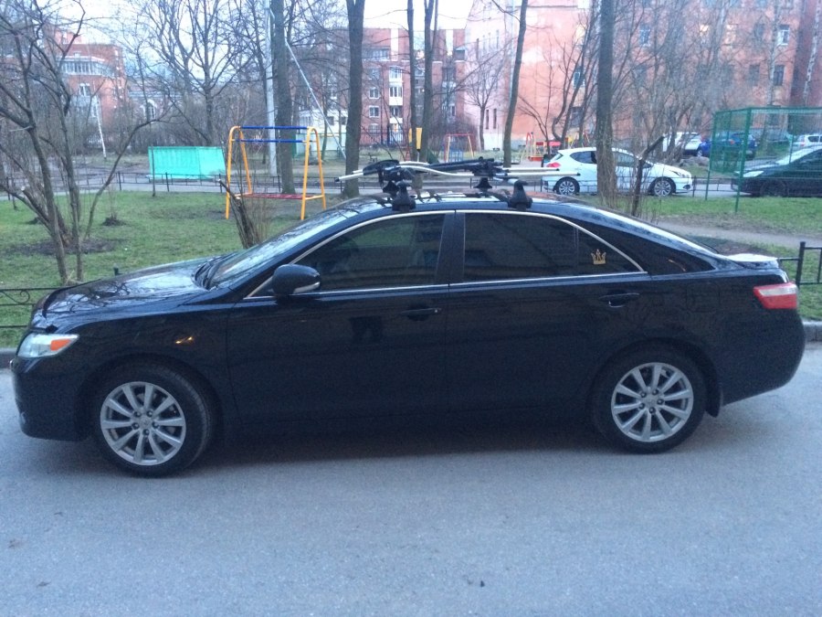 Toyota Camry 70 багажник на крышу