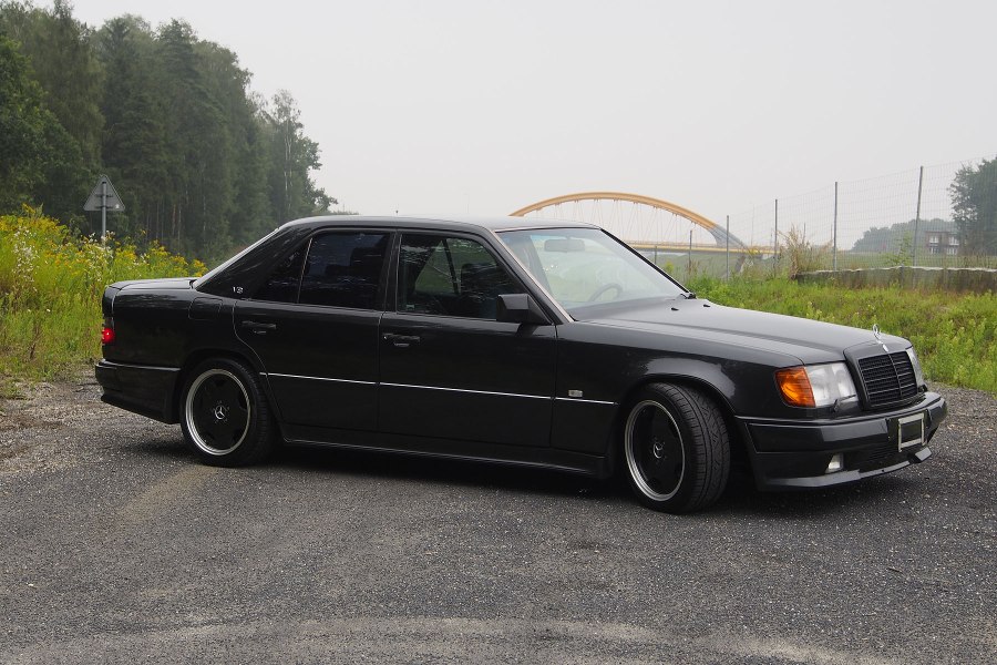 Мерседес w124 e500 AMG волчок