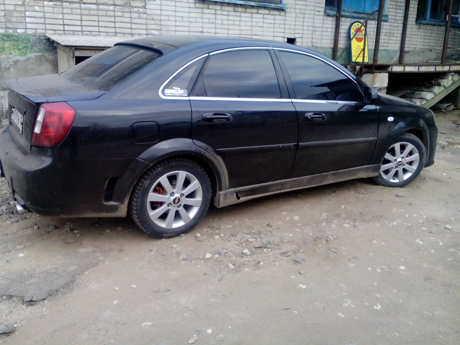 Lacetti литье r16 черная