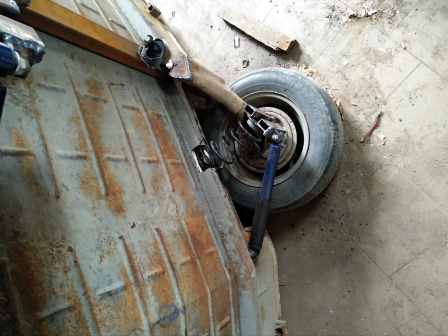 Задняя балка ВАЗ 2109 на прицеп