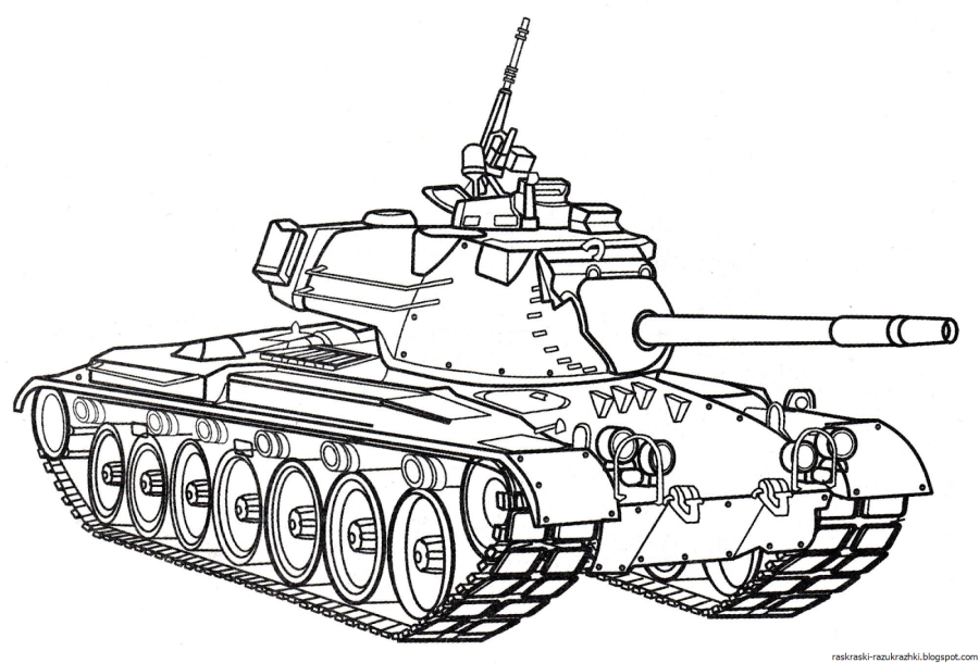 Раскраска танк кв 2