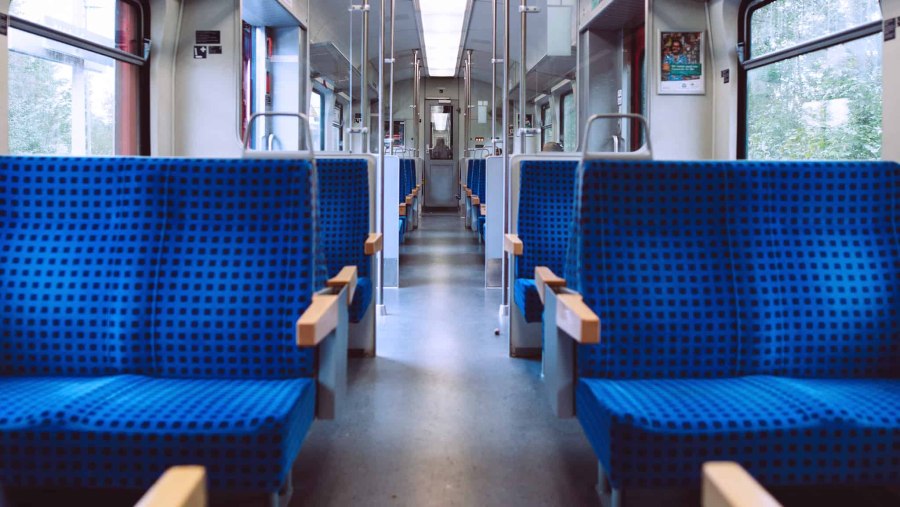Amtrak Train салон
