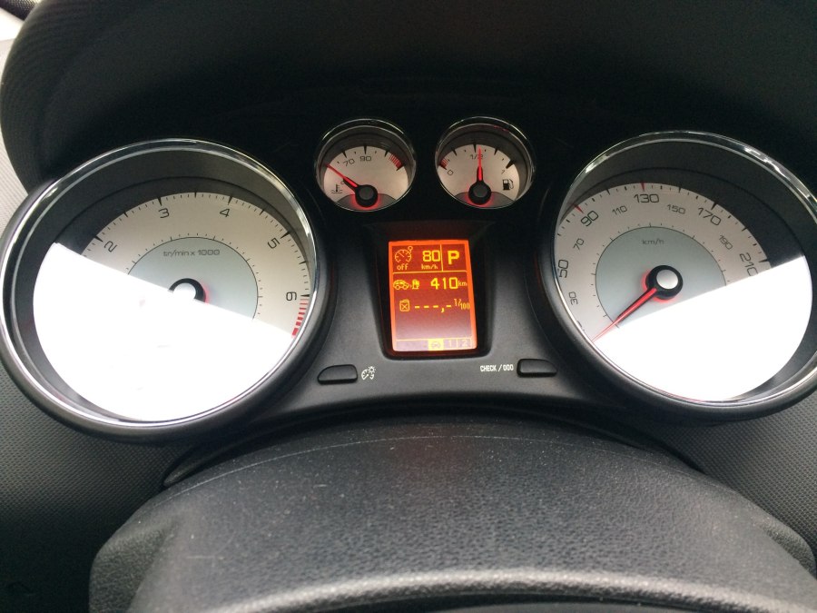 Peugeot 407 спидометр