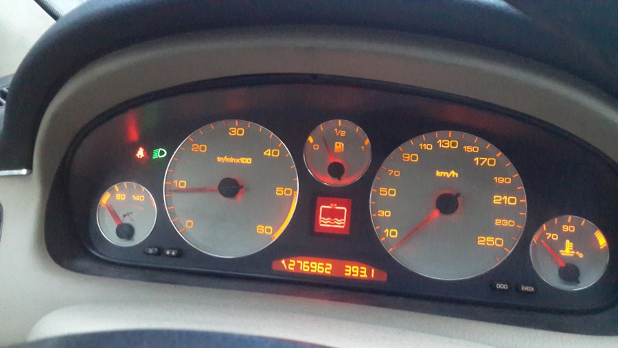 Peugeot 207 приборный щиток