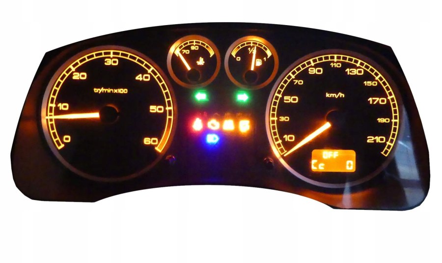 Peugeot 307 приборка