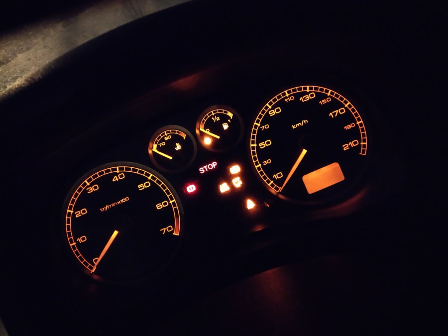 Peugeot 307sw приборная панель