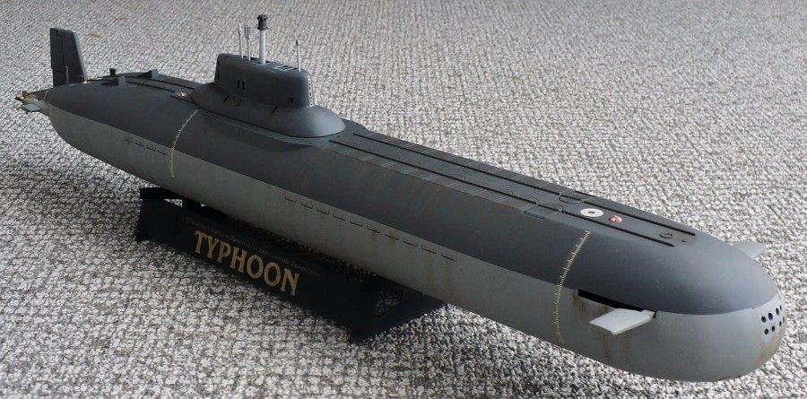 Тайфун и Курск подводная лодка