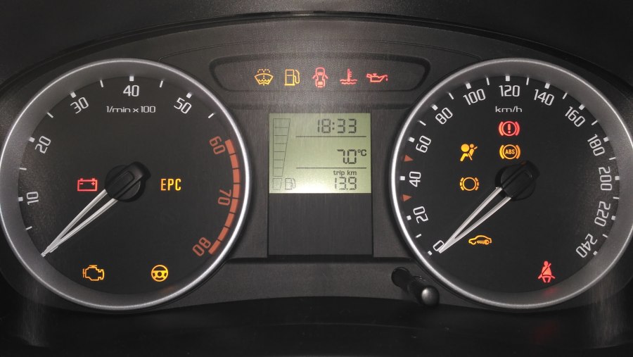 Skoda Superb приборная панель